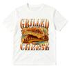 Grilled Cheese Funny Sandwich Graphic Tshirts Unisexs Fashion Cotton Tshirt Harajuku Short Sleeve Oversized T Shirts Streetwear