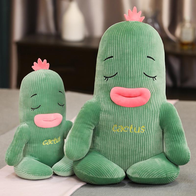 Toy Cactus Plush Cushion Stuffed Baby Doll Cartoon Home Decoration Gift Kids
