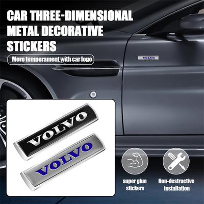 1 Stück Metalllegierung Auto Kofferraum Karosserie Kotflügel Emblem Aufkleber Auto Styling Für XC90 XC60 C30 S60 C70 XC40 V40 V60 V50 S80 S40