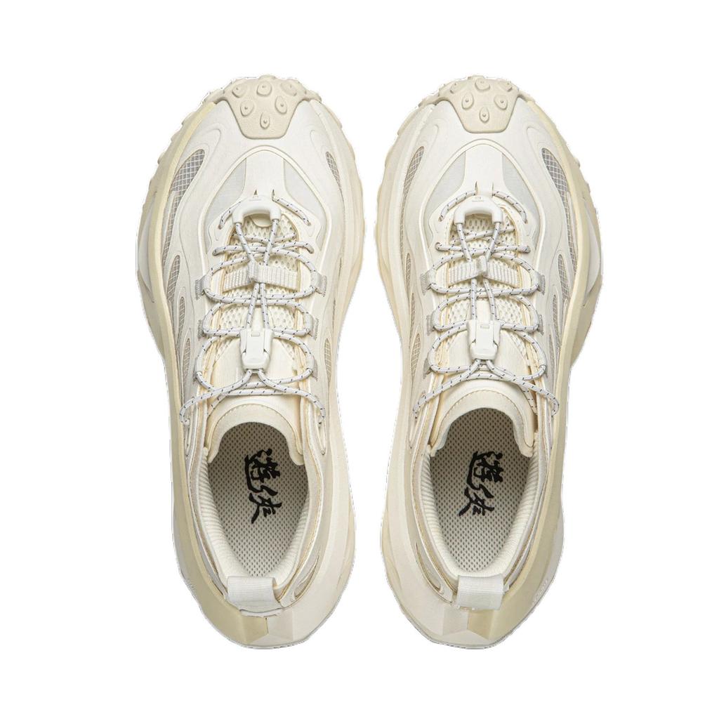 Li Ning Youxia 2 TPU Lightweight Trendy Breathable Rebound Low-Top Casual Shoes Women sneakers Off-White AZGW312-1