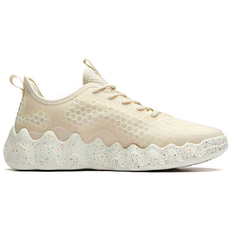 Anta Outdoor Series Shock Absorbing Non-Slip Wear-Resistant Breathable Lightweight Low-Top Casual Shoes Men sneaker Gray White 112226602-4