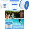 Cartucho de Filtro para Piscina Para Purificación de Agua de Piscina Con Material Anticorrosivo Para Agua Limpia