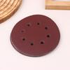 10Pcs 5 Inch 8-Hole Alumina Sanding Pad Sanding Sheet Polishing Sand Paper Sanding Discs Abrasive Polishing Tool For Metal Wood