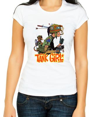 Charlie Don't Surf Tank Girl, 3/4 Short Sleeve T Shirt Woman F014
