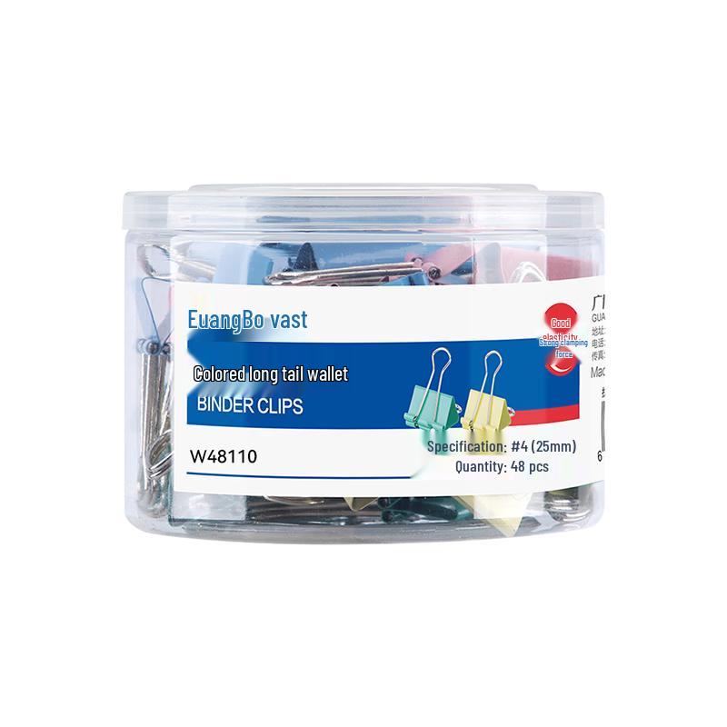 GuangBo W48110 25mm Colorful Binder Clips