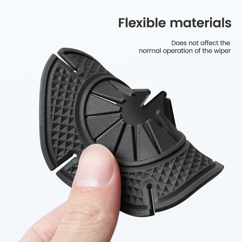 FOR Car Windshield Wiper Arm Hole Protection Cover Silicone Dust Cover For Mitsubishi Ralliart Lancer EX Outlander 3 L200 Pajero