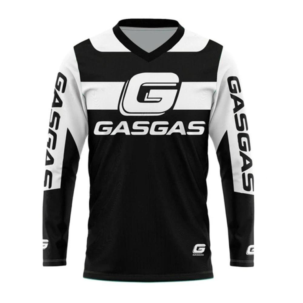 Motorcycle Riding Clothing Downhill Bike MTB Jersey Men's Long Sleeve Cycling Shirt Maillot Ciclismo Hombre