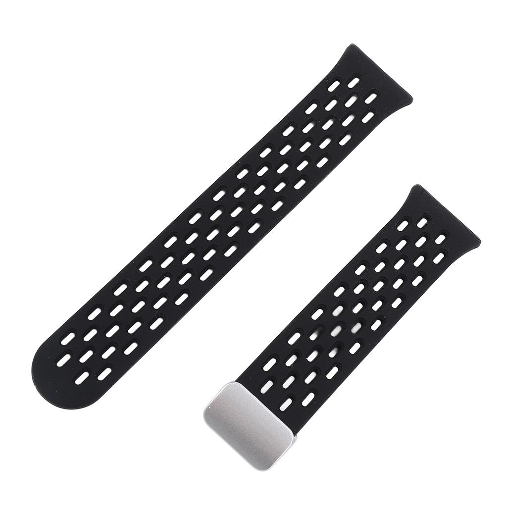 Watch Band Quick Release Silicone Lightweight Stylish Breathable Watch Strap for Galaxy Fit3 Black
