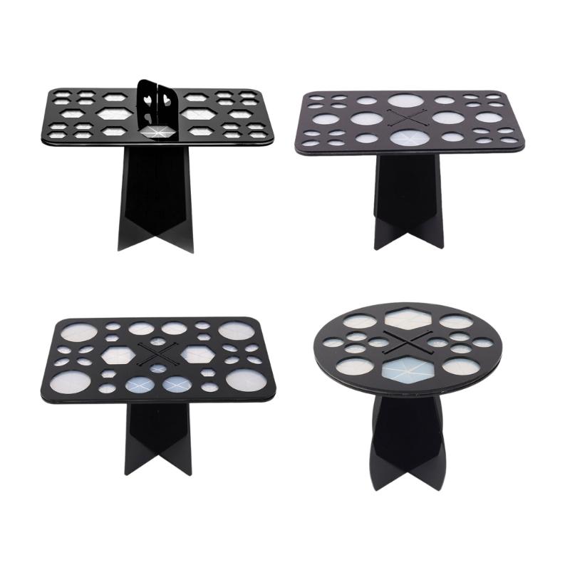 Acrylic Eyebrow Pencil Stand Cosmetic Brush Shelf Tools Beauty Makeup Tools
