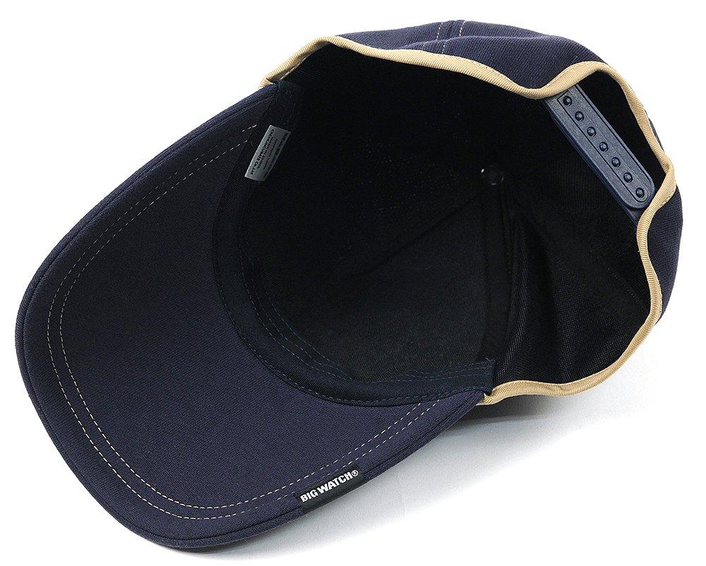 Hat Long Brim Round Sweat Cap Navy L XL [Big Watch] CPR-06N Men's