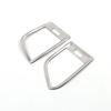For Volvo XC60 2009 2010 2011 2012 2013 2014 2015 2016 2017 LHD Stainless Steel Car Dashboard Side Air Outlet Vent Cover Trim