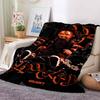 Chucky Child's Play Horror Movie Print Flannel Blanket Cozy Warm Throw Bedroom Sofa Birthday Present Indoor Home Holiday Decor