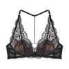 Reggiseno a triangolo push-up senza ferretto in pizzo francese - Estivo Sexy Senza Schiena Chiusura Anteriore