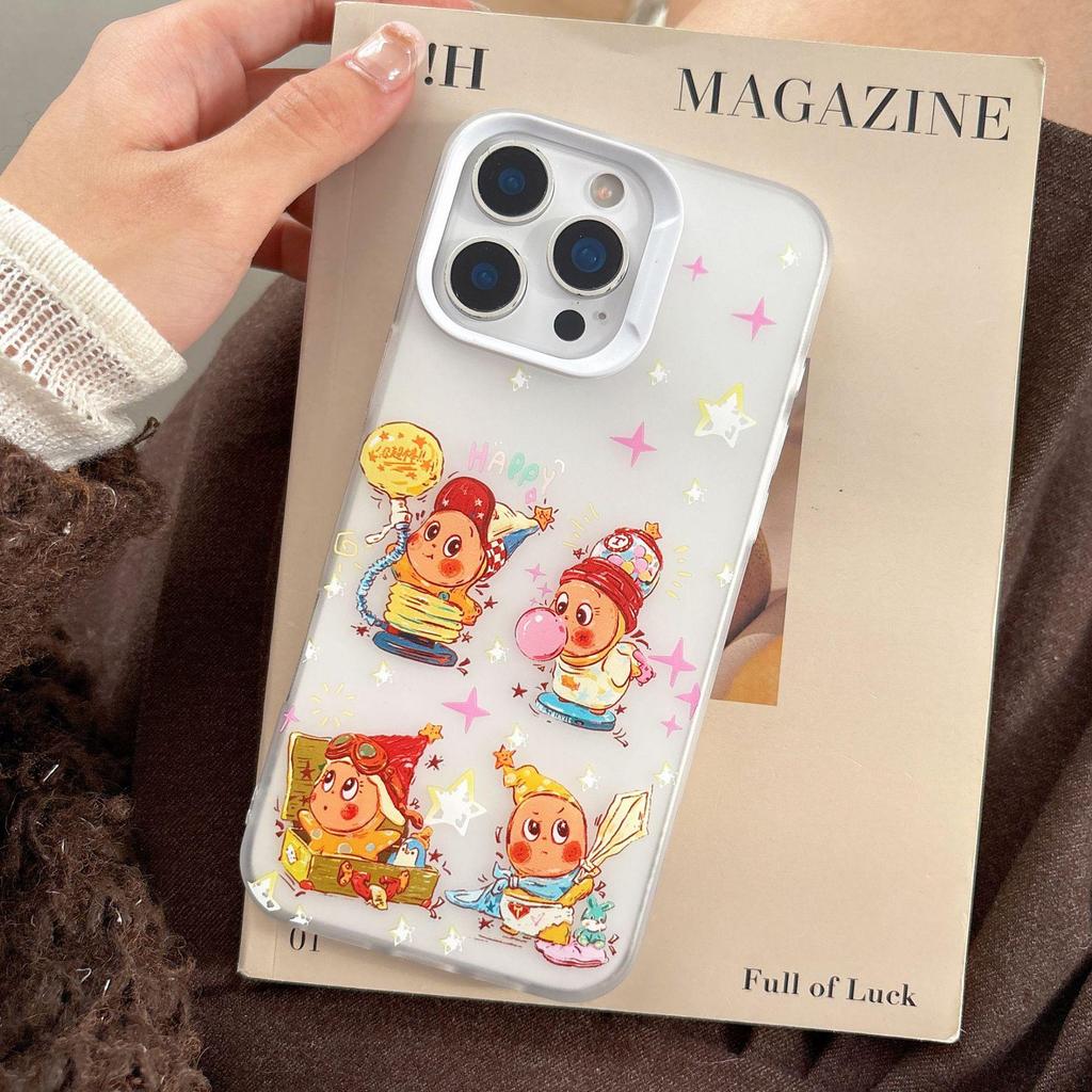 Starry Sky Full Cover Soft Case for iPhone 15/14/13/12, Fits 16 Pro Max, Cute Couple Design