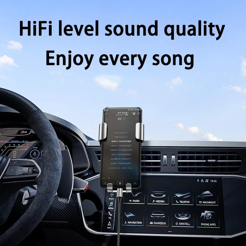 USB C To 3.5mm Jack AUX Audio Cable Car Speaker HiFi Headphone Headset Adapter For iPhone 16 Pro Samsung Xiaomi Huawei Google