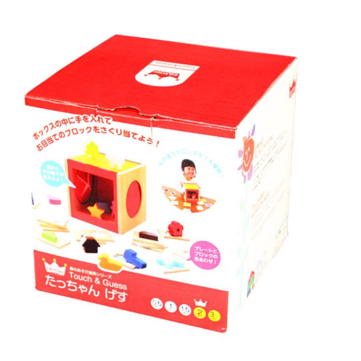 Montessori Taktile Puzzlebox: Früherziehungsspielzeug für Kindergarten Sensorische Entwicklung