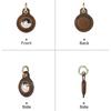Echtes Leder AirTag Hülle Schlüsselanhänger Locator Tracker Anti-verloren Schlüsselanhänger Halter Abdeckung Für Apple AirTag Zubehör Smart Finder Hüllen