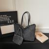 Shoulder Bag Denim Handbag Vintage Large Capacity Tote Bag