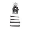 1set Ceiling Hook Set Swing Hook Stainless Steel Rotating Hook Hanging Chair Hanging Bed Fixed Plate Swing Accessories