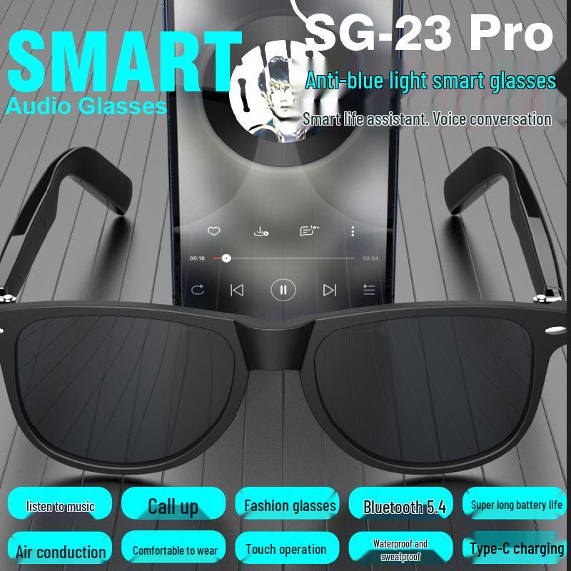 AI Smart Glasses with Ultra-long Battery & Cycling Navigation