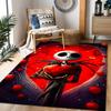 Tappeti Antiscivolo a Tema Nightmare Before Christmas - Decorazioni per la Casa in Poliestere, Adatti per Camere da Letto, Soggiorni, Ingressi, Studi e Decorazioni