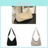 Simple Nylon Shoulder Bag For Women With Inner Pouch And Leisure Use