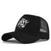 Yeni 2025 İlkbahar Yaz Baskılı File Nefes Alabilir Beyzbol Şapkası Kişilik LOGO Erkek Kadın Çiftler İçin Vizörlü Şapka Casquette Gorras