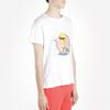 Off-White Bart Print Short Sleeve T-Shirt Men Tops White OMAA036S191850030188