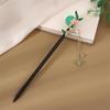 Ebony Style Tassel Hairpin: Vintage Wooden Hair Accessory for Women, Perfect for Simple Updos and Ancient Costume Adornments
