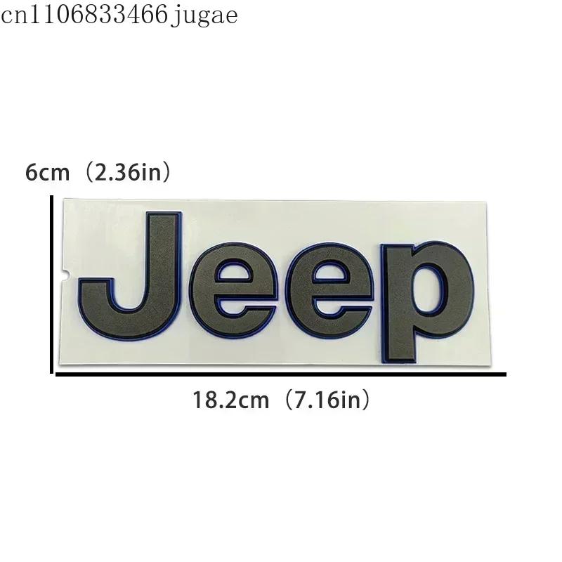 ABS Car Front Hood for JEEP Wrangler Grand Cherokee Compass Renegade JK JL Patriot Rubicon Rear Trunk Decals Accessories