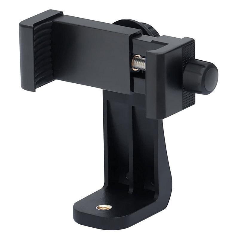 360 Degrees Mobile Cell Phone Clip Compatible With All 1/4 Screw Cellphone Holder Tripod Mount Desk Tripod Adapter For Samsung iphone