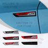 Car Decor Metal Sport Line Letter Emblem 3D Sticker Accessories For Skoda Rapid Kamiq Octavia Yeti Superb Body Side Trunk Decals