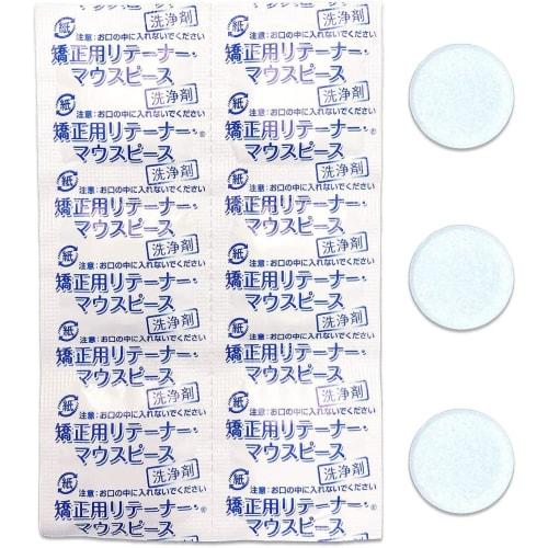 Orthodontic Retainer/Mouthpiece Cleaning Agent, 108 Tablets x 1 Box, Large Capacity, Great Value