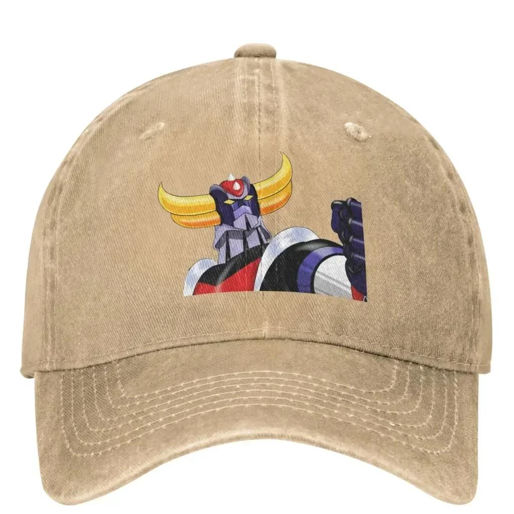 Robot Grendizer Baseball Cap Anime Unisex Unisex Designer Trucker Hat Summer Vintage Running Hippie Baseball Caps