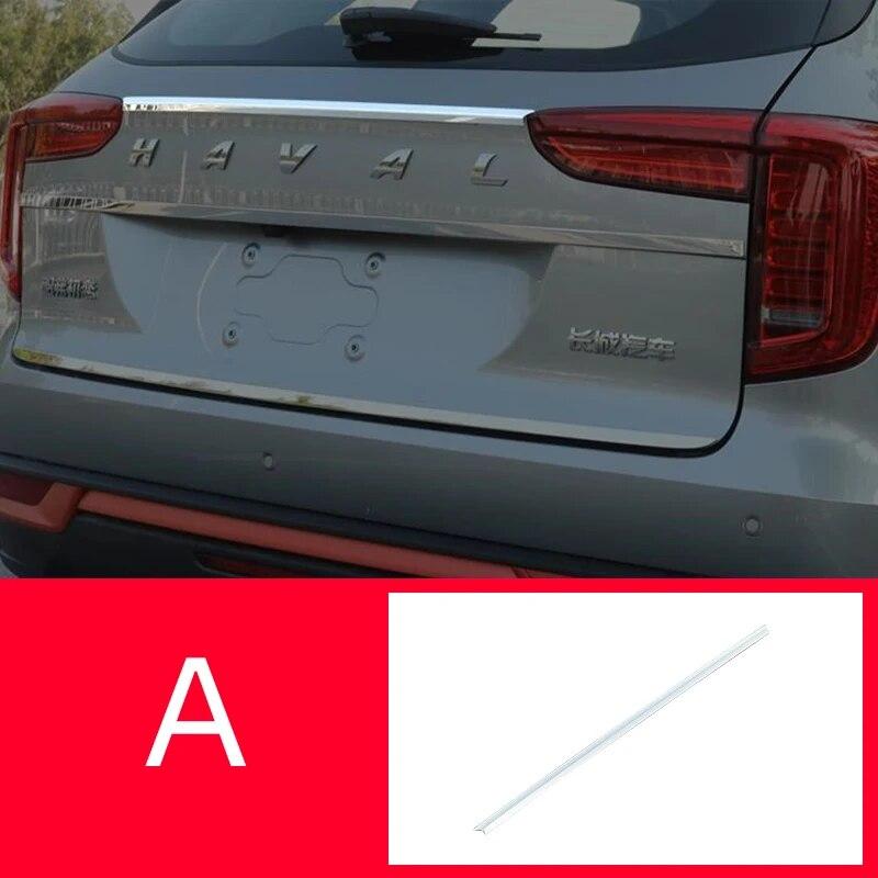 

Нержавеющая сталь, чехол на заднюю дверь автомобиля, наклейка, наклейка для Haval Jolion 2022 2023, аксессуары для внешнего украшения A