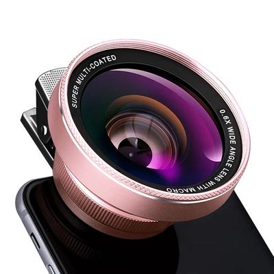 2-in-1 Handykamera-Objektiv 4K HD 15X Makro 0,6X Weitwinkelobjektiv für iPhone 15 14 13 Samsung LG Kamera-Kit Handy-Zubehör