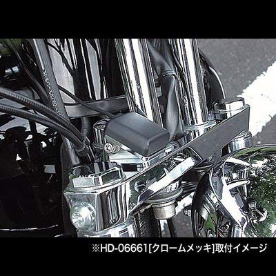 Kijima Bike Parts Stay ETC Antenna Mounting Angle Adjustable Aluminum Billet Black HD-06662