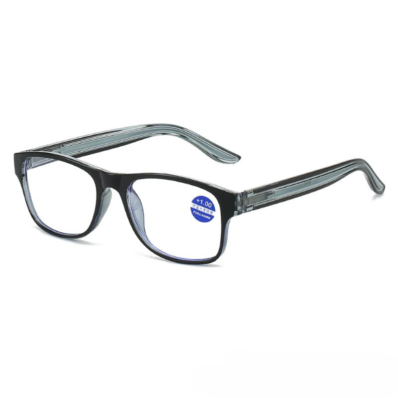 Fashion Men Reading Glasses Clear Lens Blue Light Eyegalsses Women Vintage Presbyopia Hyperopia Eyewear +1.0 +1.5 +2.0 +2.5 +4.0