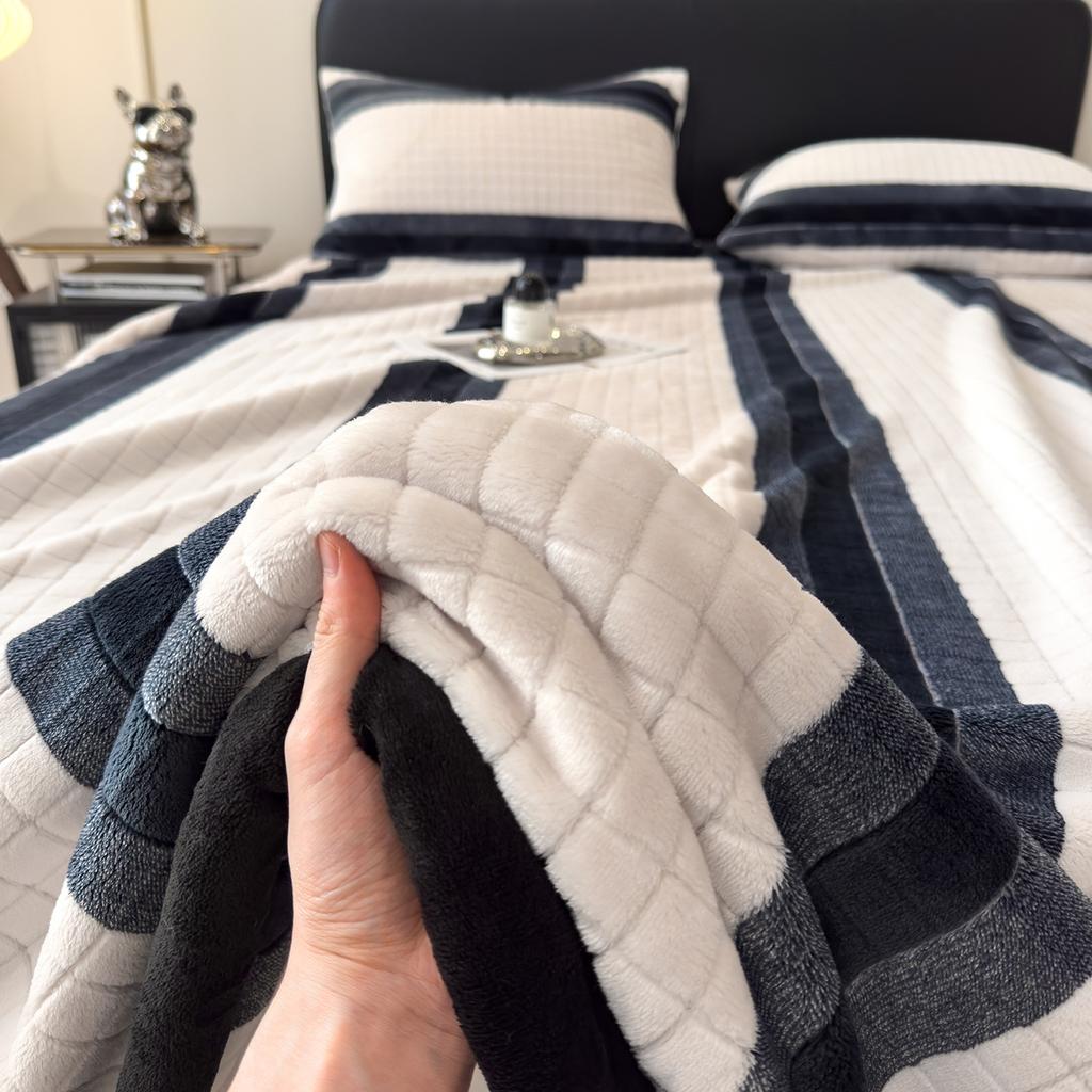 Light Luxury Blanket Color Woven Baoge Jacquard Blanket