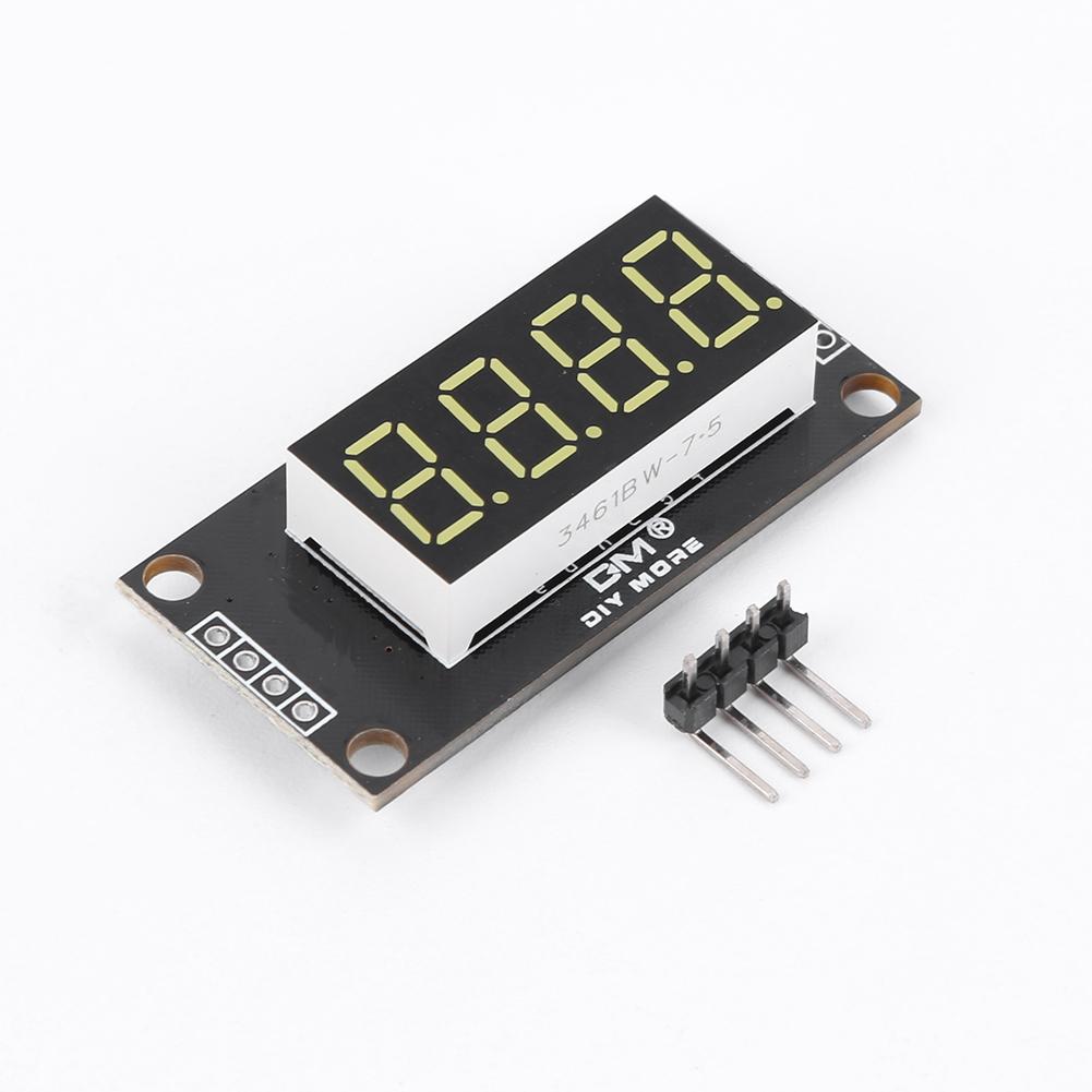 TM1637 Clock Module 4 Digit Digital Indicator Tube 7 Segment Digital LED Module