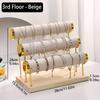 1pc Step Velvet Necklace Bracelet Foot Chain Display Stand Desktop Bedroom Dressing Table Sales Cabinet, Business Cabinet