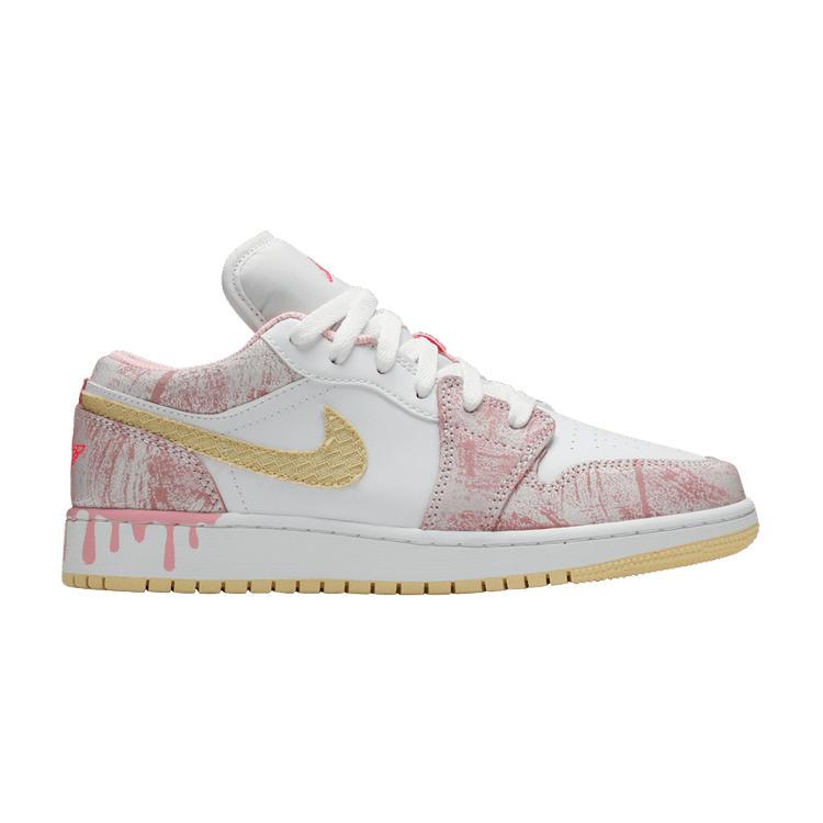 Air Jordan 1 Low GS Strawberry Ice Cream 38.5