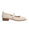 Soft-soled Single Shoes Women's 2025 Spring New Flat-soled Evening Breeze Gentle Shoes Women's Shoes Are Not Tired of Feet Mary Jane Small Leather Sho