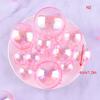 Colorful Spherical Cake Top Transparent Balloon Cupcake DIY Decoration Birthday Party Wedding Anniversary Decoration