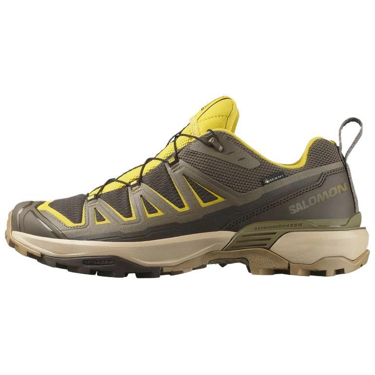 SALOMON X ULTRA 360 Альпинистские Туристические Ботинки Унисекс Коричнево-Желтые Кроссовки 479800 44⅔