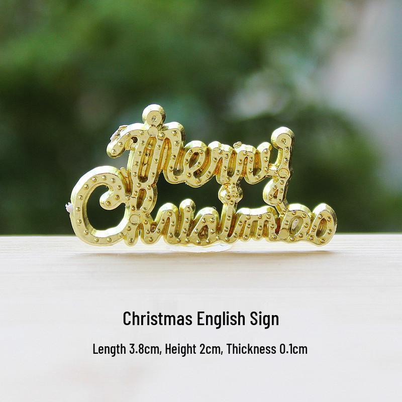 Дед Мороз Снеговик Олень Сани Микро-пейзаж Настольное Рождественское Украшение