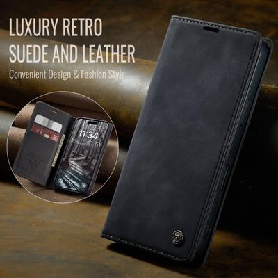 Voor iPhone 17 Pro Max 5G Lederen Flip Hoesje Kaarthouder Telefoon Etui iPhone17 Air 16e 16 15 Plus 14 13 Mini 12 11 Xs X SE 8 7 Funda