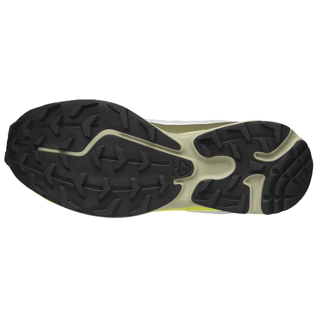 SALOMON XT-6 Lunar Rock Deep Lichen Green Unisex Sneakers Yellow Bright-Chartreuse L49306500