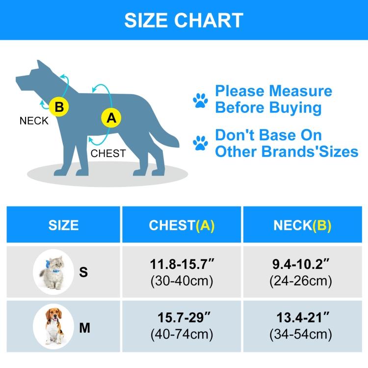 FunAdd Traktionsseil Reflektierend Atmungsaktiv Nylon Haustierweste Hundegeschirr, Größe: S