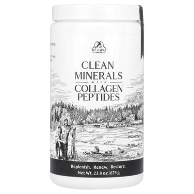 Clean Minerals, with Collagen Peptides, 23.8 Oz (675 G)